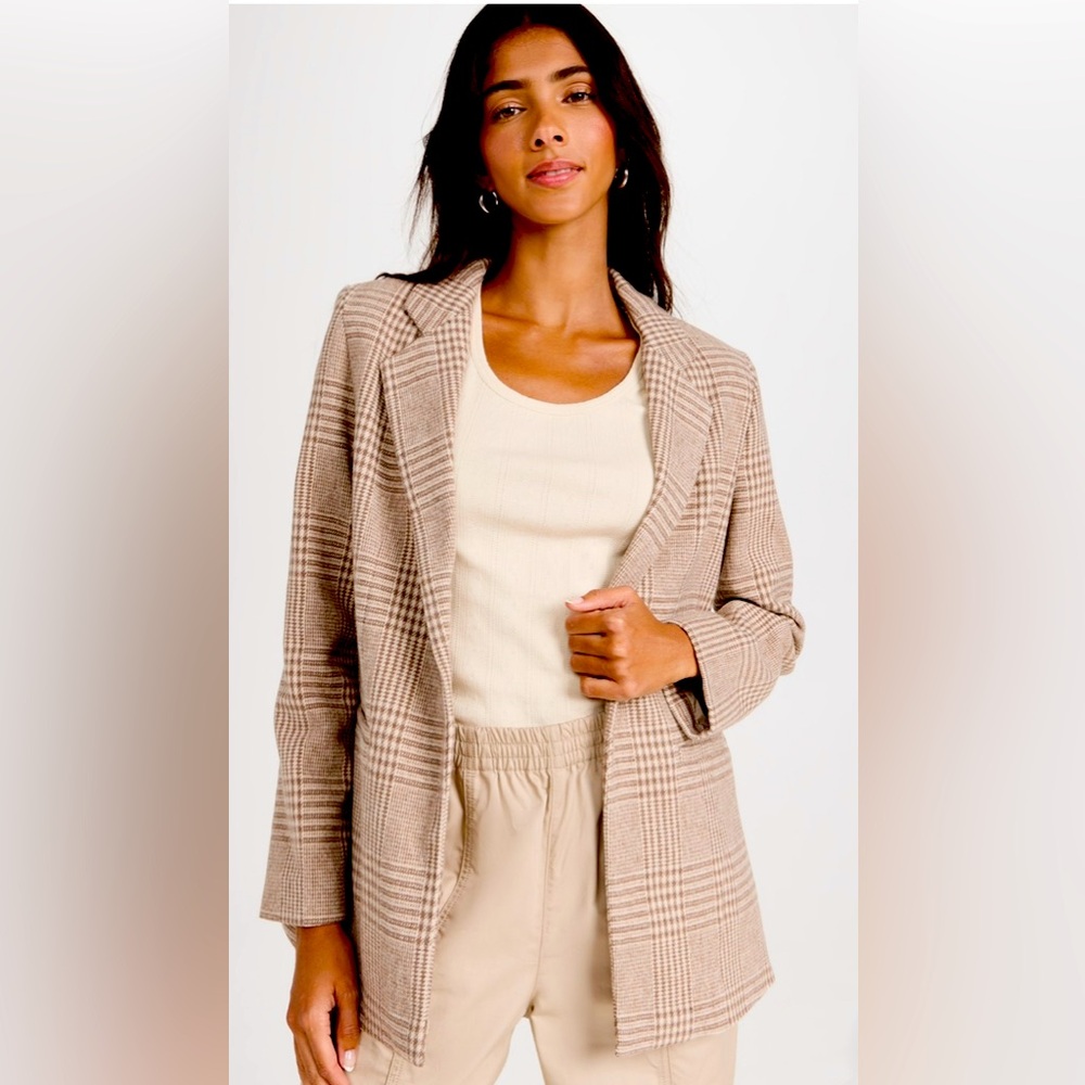 Z Supply plaid blazer